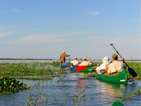 canoe safari sullo Zambesi